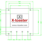 X-toaster – Front Panel Layout